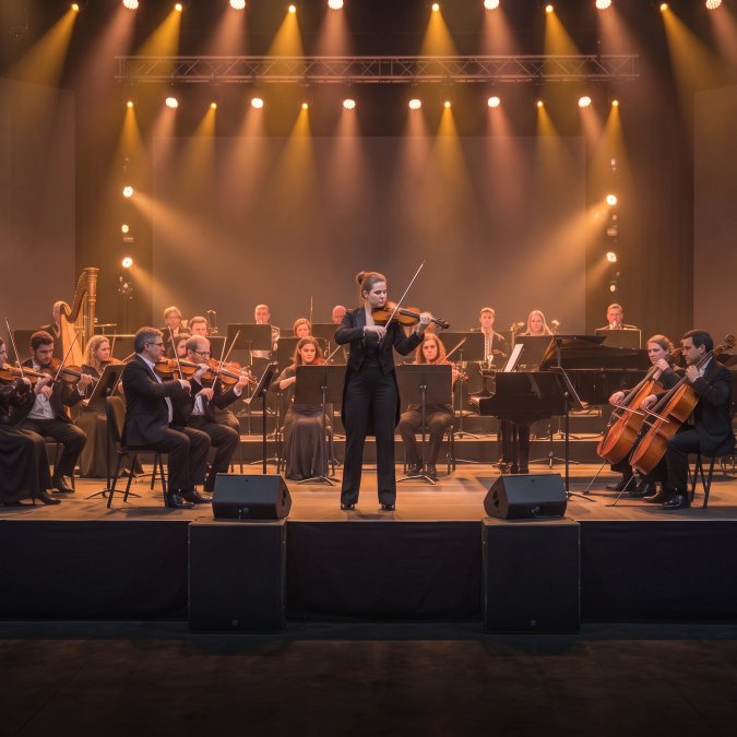Concierto Sinfónico de Violín en Vivo
